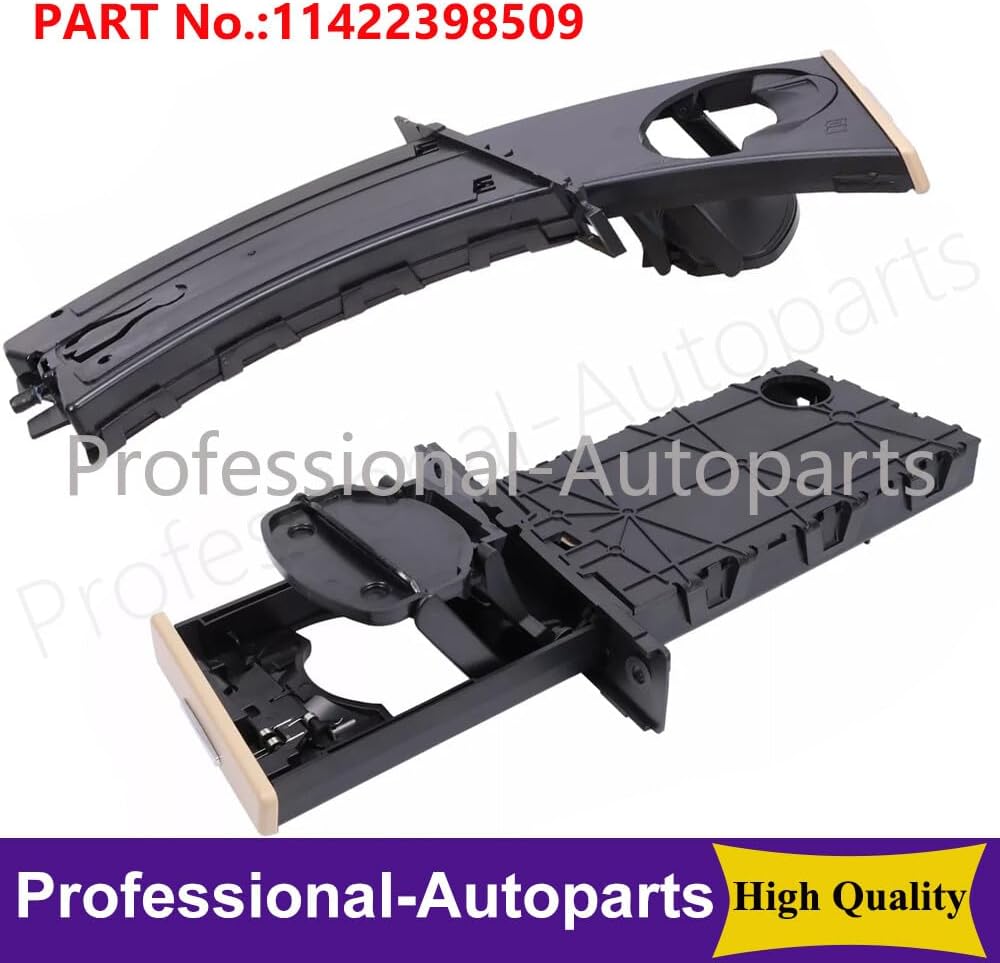 ya 6 8.24 baidi 1Pair Front Left&Right Beige Cup Holder Fit for BMW 325i 330i 335i 328i M3