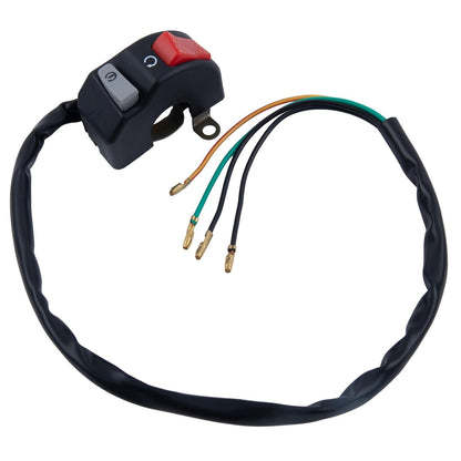 ya 13 9.15 baidi 12V Handlebar Switch Motorbike ATV Motorcycle Fog Headlight ON Off Button
