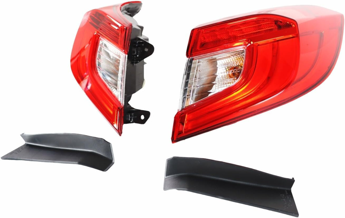ya 4 8.10 Pair Tail Lights Tail Lamps For 2018-2022 for Honda for Accord HO2804118 HO2805118