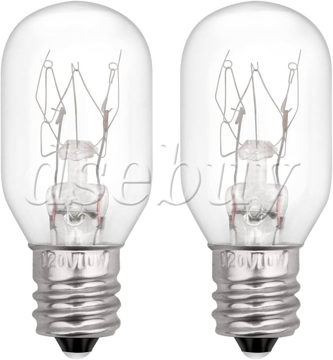 ya 26 10.21 baidi 4 x Dryer Light Bulb Replacements Accessories WE05X20431 120V E12 10W