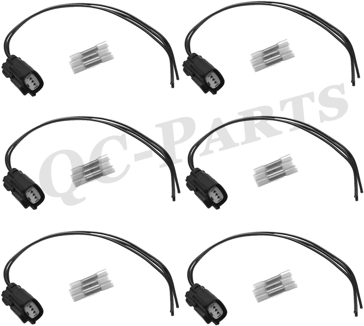 ya 5 8.10 6-Piece Ignition Coil Harness Connector for Ford Explorer F-150 Flex and for Lincoln MKT