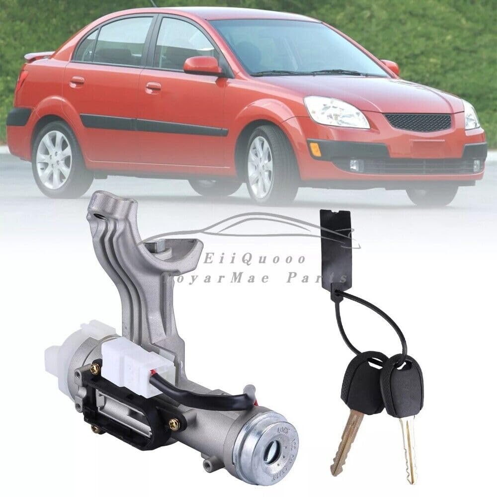 ya 8 8.24 baidi Ignition Lock Cylinder Switch Assembly + 2 Keys 819001GB00 for 2006-2009 for Kia Rio