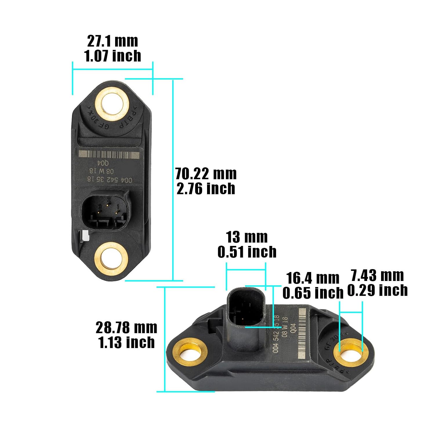 ya 4 8.8 for Mercedes Acceleration Suspension Vertical Sensor 0045423518 A0045423518 New