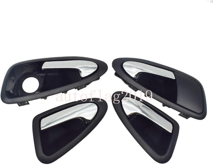 ya 4 8.14 4-Pack Interior Door Handle Set for SEAT Ibiza 2009-2017