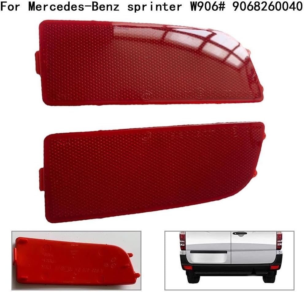 ya 13 9.15 baidi For Mercedes Sprinter W906 Crafter Rear Bumper Light Rear Reflector,9068260040