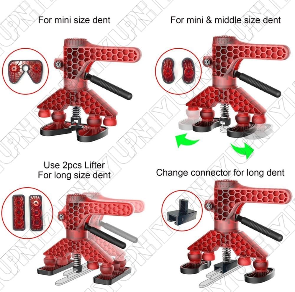 ya 4 8.24 baidi WOYO PDR500 Car Dent Puller Lifter Kit Paintless Dent Repair Tool
