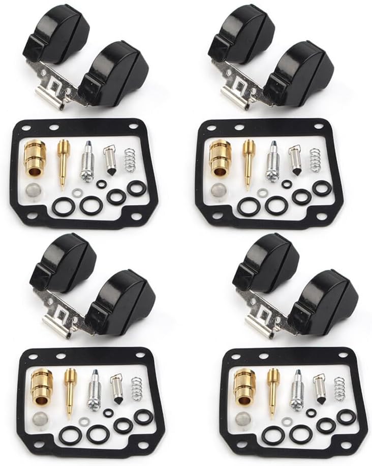 ya 2 8.15 4 Carburetor Repair Kit Carb Rebuild Float Sets for Yamaha FZ600 YX600 Radian