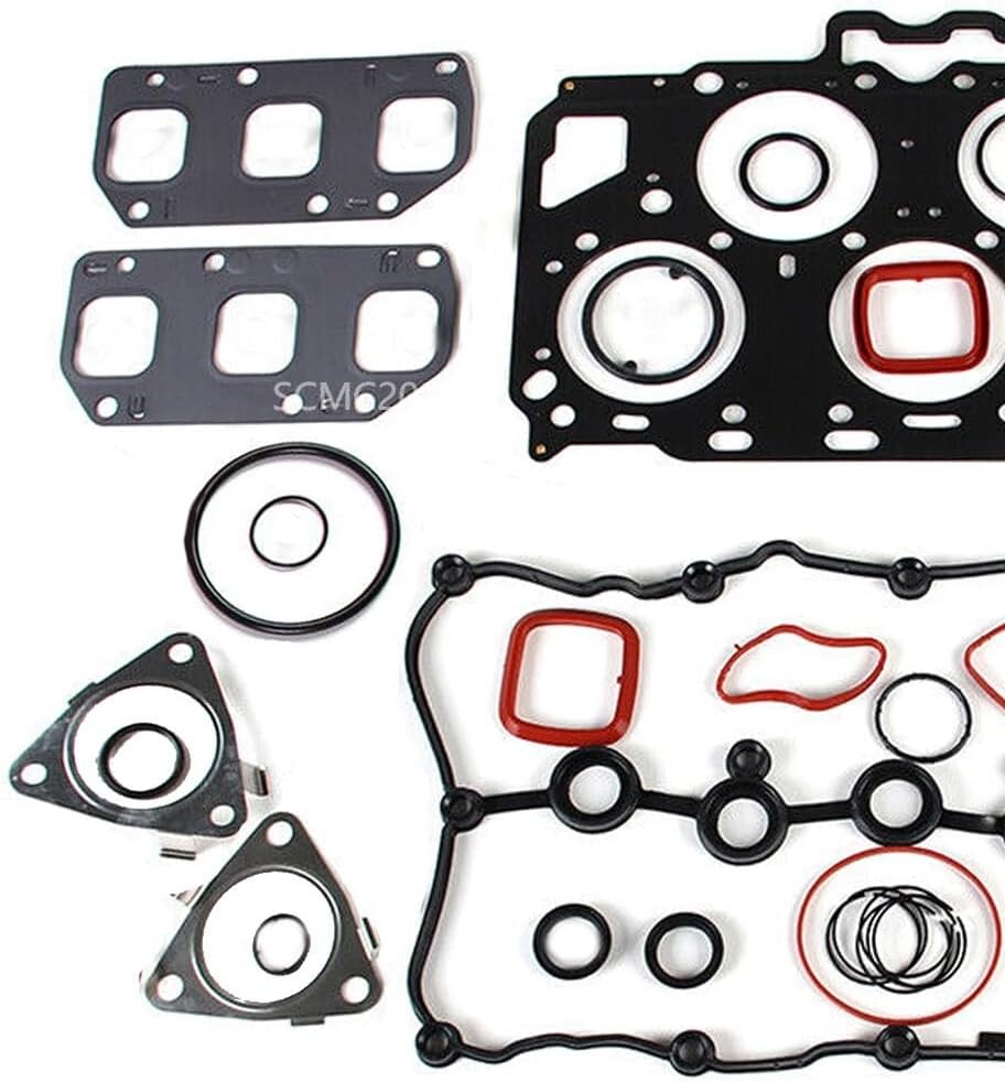 ya 11 9.14 baidiEngine Gasket Rebuild Kit for VW Touareg 06-10 for Audi Q7 3.6L VR6 BHK