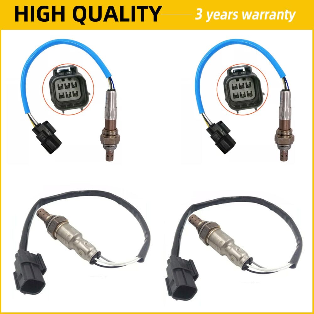 ya 12 10.8 baidi 4 Pack Sensor for Acura MDX 2007-2009 3.7L Oxygen Sensor and -
