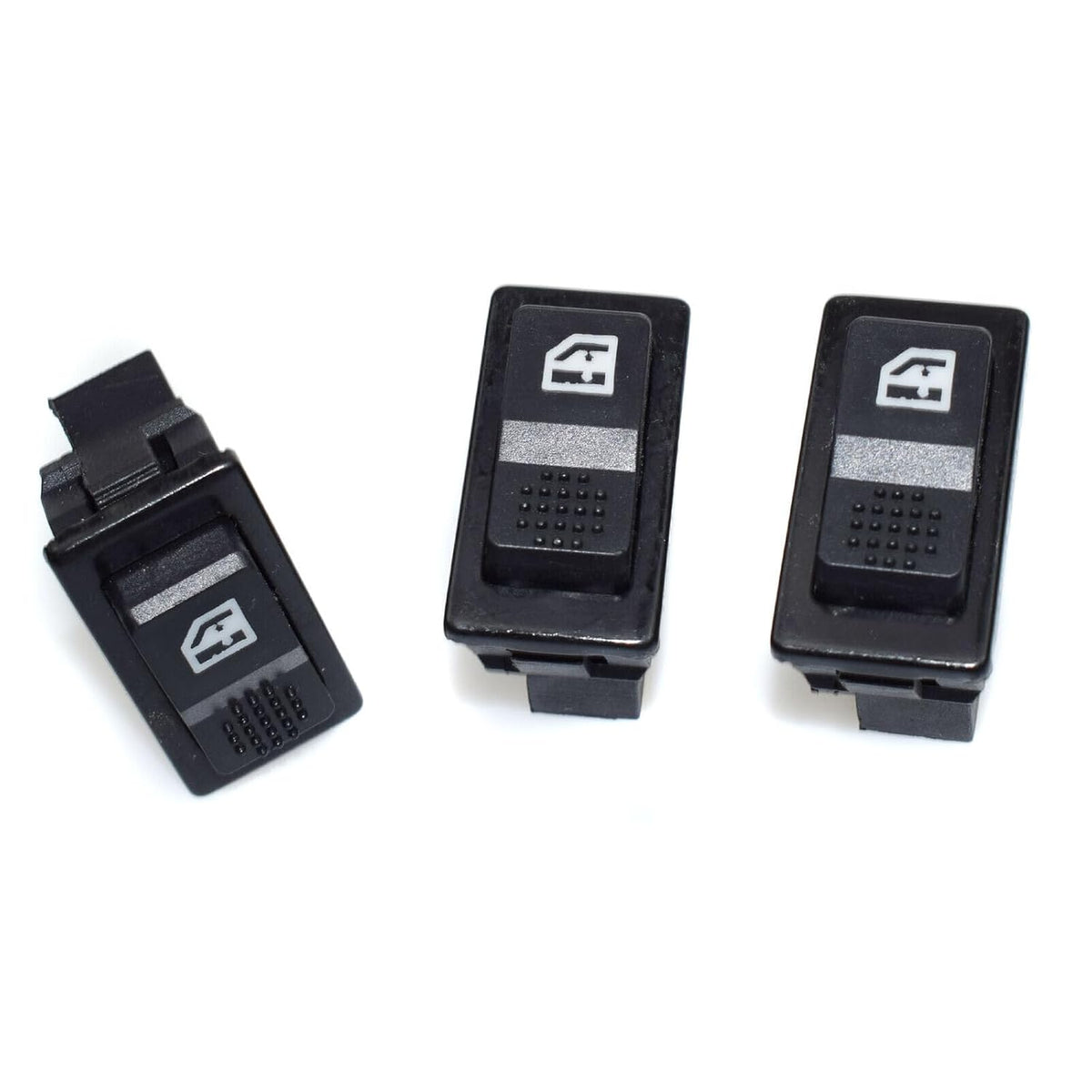 ya 5 8.10 Power Window Switch 5 Pin Fit Universal 12V 20A Automatic Switch Set 3 Pieces
