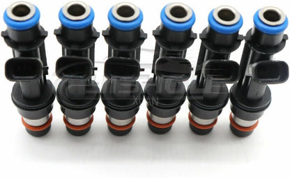 ya 10 9.16 baidi Fuel Injectors 6pcs for Isuzu Rodeo Trooper for Honda for Acura 3.2 3.5 V6 25166922