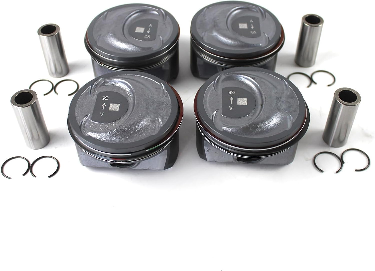 ya 4 8.24 baidi Piston & Rings Set for Sonata for Kia for Sorento Optima 2.4L 2011-2013 Engine