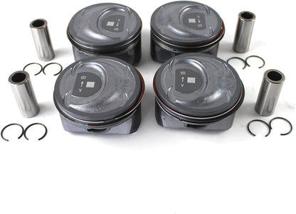 ya 4 8.24 baidi Piston & Rings Set for Sonata for Kia for Sorento Optima 2.4L 2011-2013 Engine