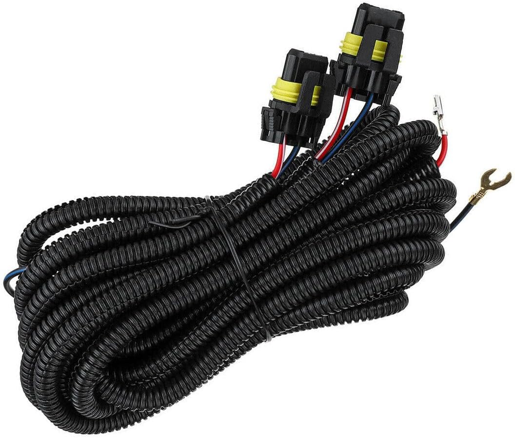 ya 4 8.14 90mm Fog Light 12V Light Set H3 100W Round Suitable for Van Bus Truck Pickup @