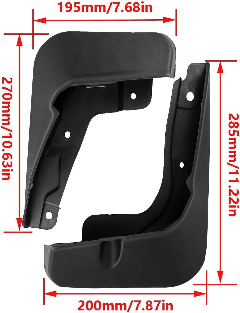 ya 28 10.13 zhengce 4X for Toyota BZ4X Splash Guards Mudguards Mudflaps Mud Guards Fender 2022