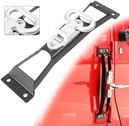 ya 4 8.10 Load-bearing 200KG Door Hinge Foot Rest Pegs Pedal Fit for Jeep for Wrangler JK 2007-16