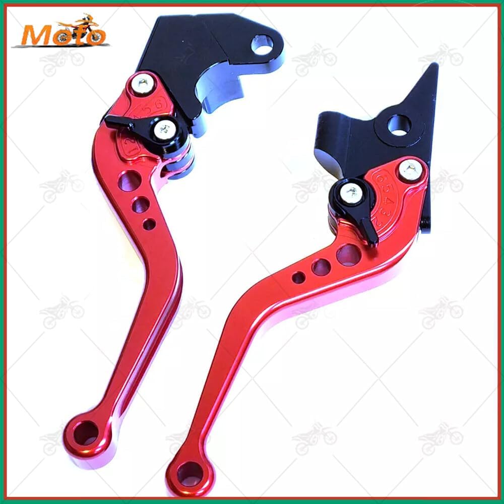 ya 4 8.24 baidi Accessories Aluminum Short Clutch & Brake Levers for Suzuki GSXR 600 750 1000