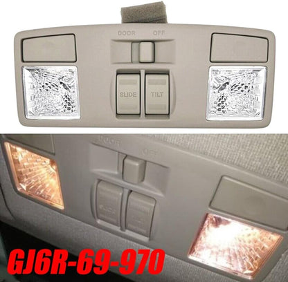 ya 4 8.14 Car Front Interior Overhead Dome Light Reading lamp Sunroof Switch for for Mazda 6
