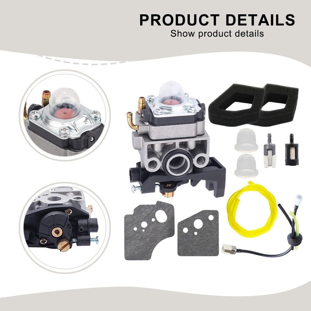 ya 26 10.21 baidi Carburetor Kit for Engines for GX35 GX25 16100Z0Z034 Replacement