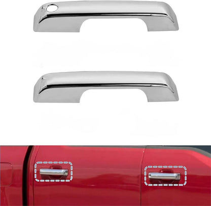 ya 10 9.16 baidi for 2021-2024 for Ford F150 Fronts Chrome Door Handle Covers No PSK No SMTKH 2PCS