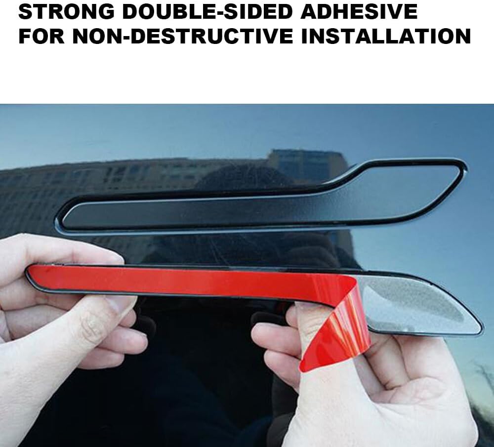 ya 10 9.16 baidi 4-Pack Suitable for for Tesla for Model Y 3 Matte Black Car Door Handles Car Exterior Door Handles-