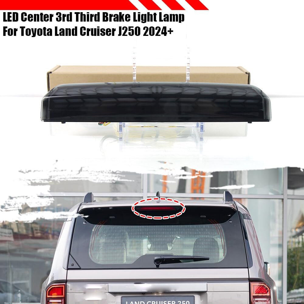 ya 13 9.15 baidi Center High Mount Stop Lamp 3rd Brake Light For for Toyota for Land Cruiser J250 2024+