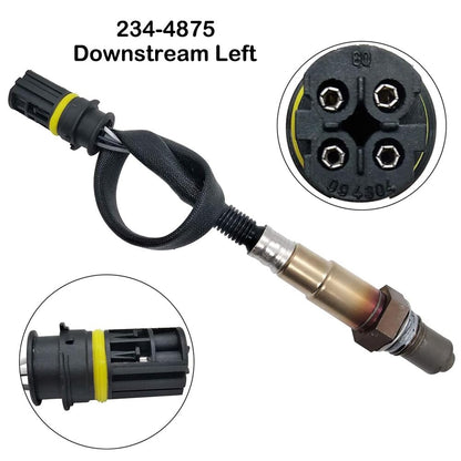 ya 12 10.8 baidi 4-Piece Oxygen Sensor Front + for BMW E70 X5 2007-2010 4.8L-