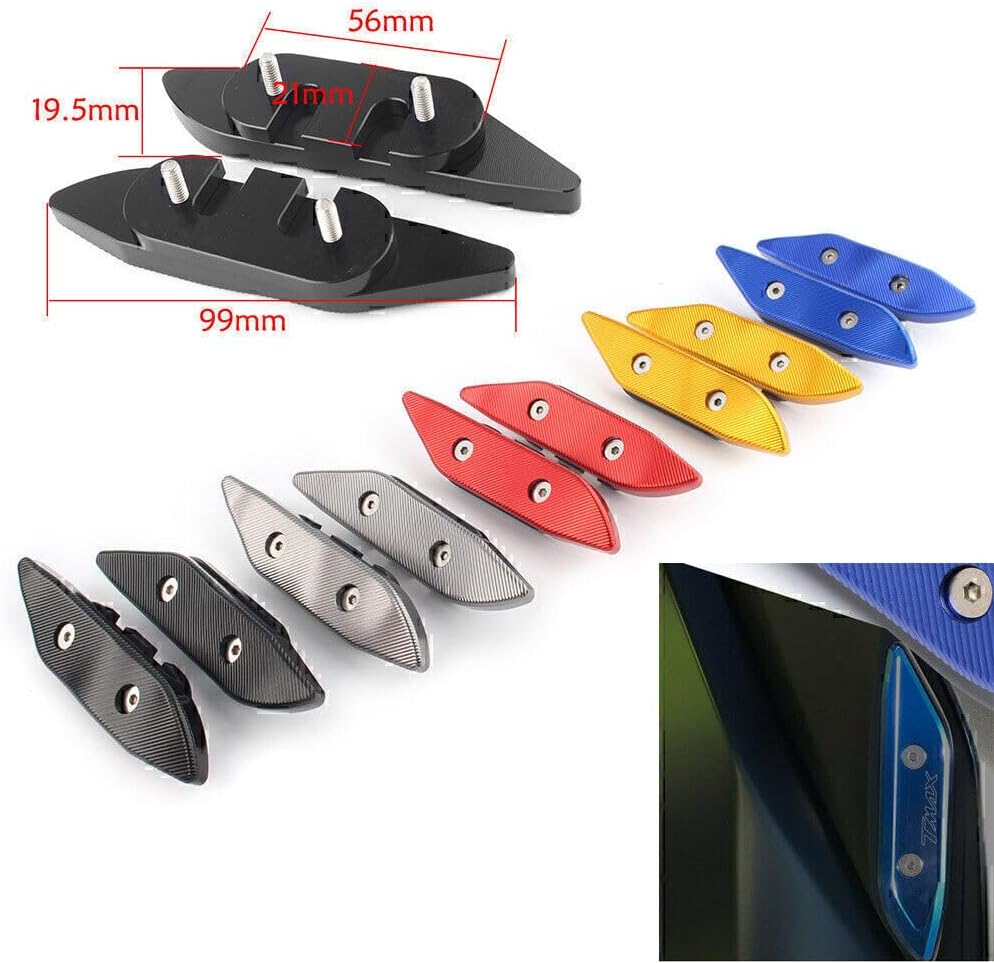ya 4 8.10 CNC Aluminum Rearview Mirror Hole Cap Cover Fit for Yamaha TMAX530 12-16 SX/DX 17-18