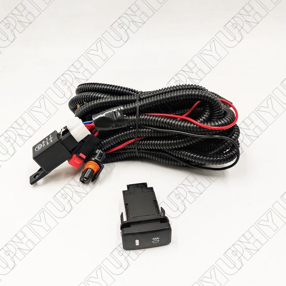 ya 4 8.14 A pair of front fog lights with bulb 12V suitable for Toyota Land Cruiser 100 LC100
