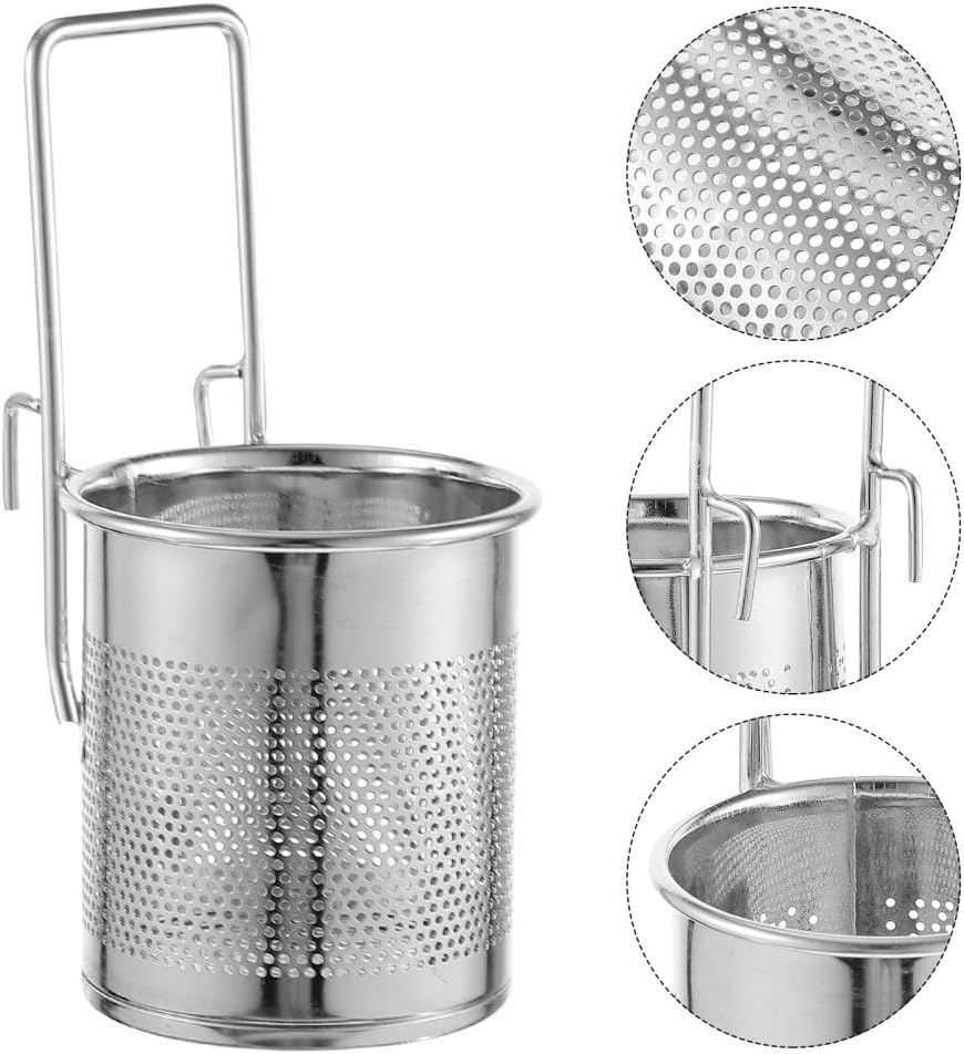 ya 14 9.20 baidi 2 PCS Hot Pot Hook Slip Through The Net Dad Strainer Basket Clip Kitchen-1