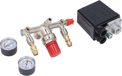ya 26 10.21 baidi Air Compressor Pressure Valve Kit Vertical Switch Manifold Regulator