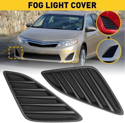 ya 10 9.16 zhengce Pair for Camry 2012-2014 Left & Right Fog Light Covers Bumper Bezel Cover
