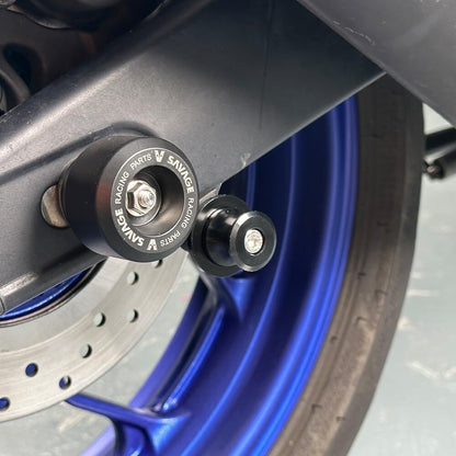 ya 23 10.7 baidi CNC 6mm Swingarm Spools Sliders for Yamaha YZF-R6/S YZF-R1/M/S R3 MT-03/07/09/10