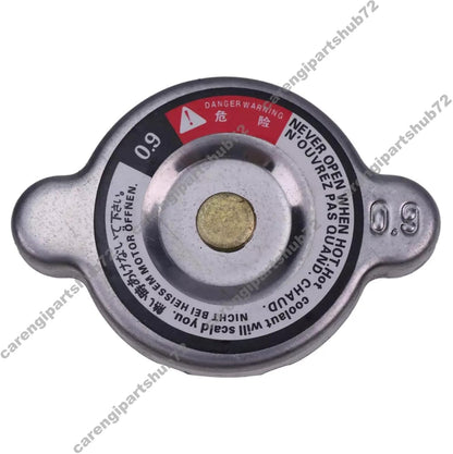 ya 11 9.14 baidiRadiator cap 16861-7220 for Kubota D722 Z482 GZ460 GF1800E F1900 F1900E
