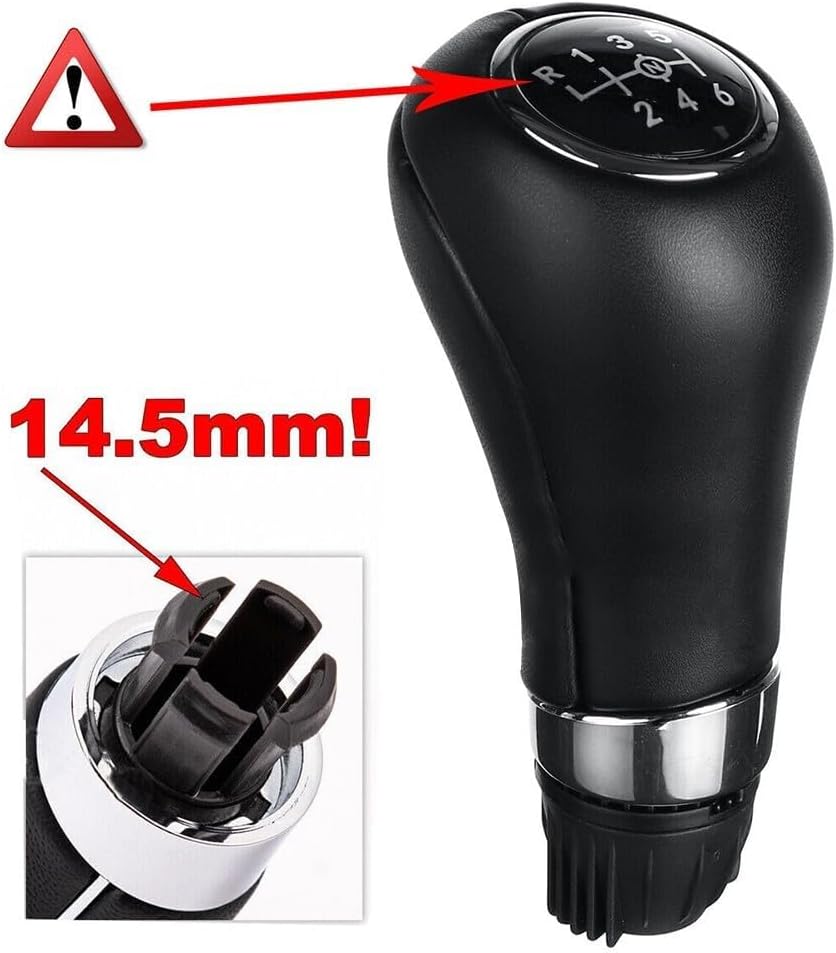 ya 4 8.24 baidi 6 Speed 14,5 MM for Manual Shift Gear KNOB for for Mercedes W204,W212,C300,A207,CL203