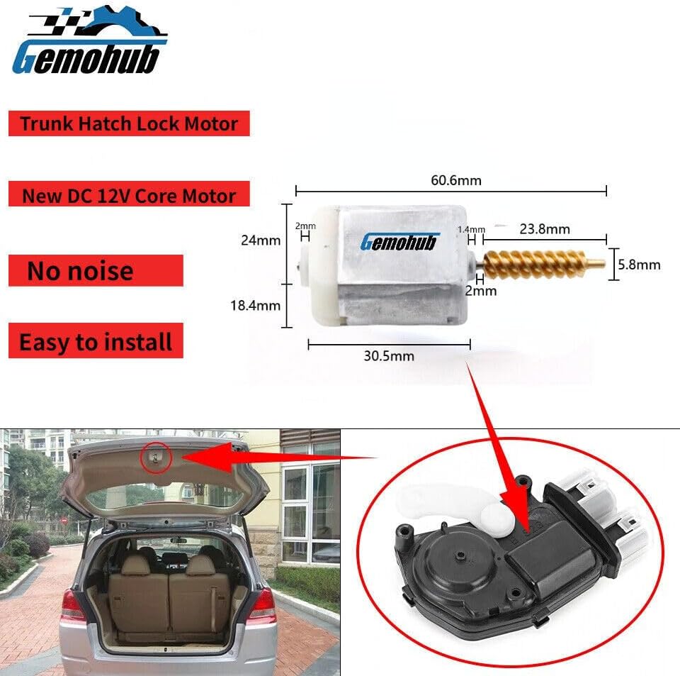 ya 5 8.24 baidi Power Trunk with Cover Lock Motor for Kia Naza Citra Carens Rondo Soul EV Ceed