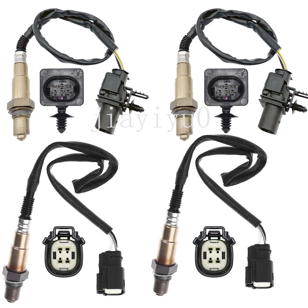 ya 4 8.8 4pcs Oxygen O2 Sensor 1&2 for 2012 for Ford Edge 2.0L CM5Z9G444A Upstream+Downstream