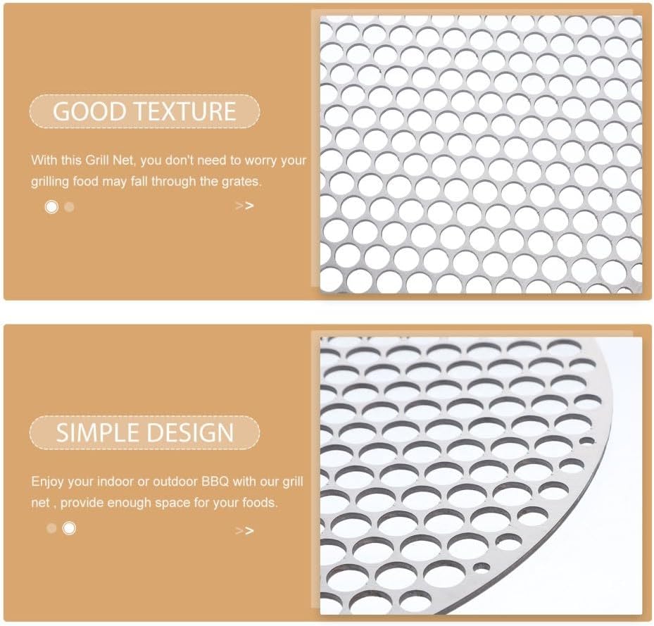 ya 2 8.15 Grill Pan Indoor Charcoal Stainless Steel Barbecue Mesh Camping Outdoor