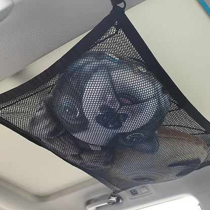 ya 2 8.15 Roof Storage Network Van Ceiling Cargo Travel Compartment Netting Bag