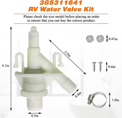 ya 10 9.16 baidi Suitable for Dometic Upgraded Pedal Flush Toilet Valve RV 385311641 300 310 320