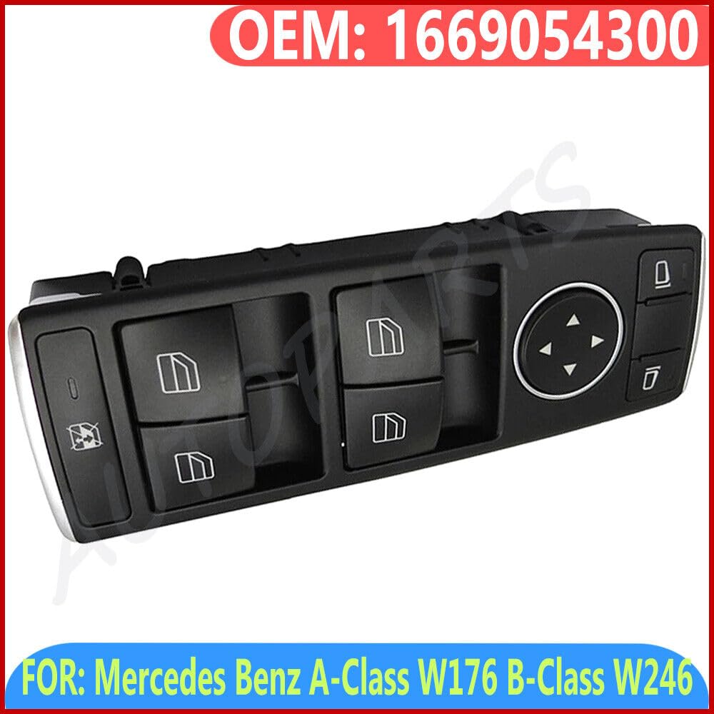 ya 4 8.8.2 The New Master Power Window Mirror Switch is Suitable for Mercedes Benz 2012-16 CLA250 GLA250 A1669054300