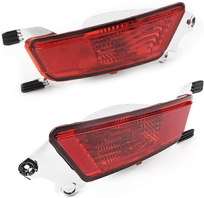 ya 4 8.8.2 2x Rear Bumper Red Fog Lamp Fit for Land Rover for Range for Rover Evoque LR025148 LR025149