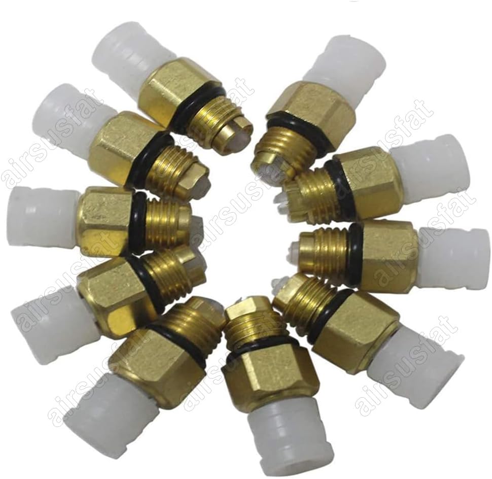 ya 10 9.16 baidi 10 PCS M8 for for Benz W220 W221 W164 W211 AIR SUSPENSION VALVE CONNECTOR FITTING