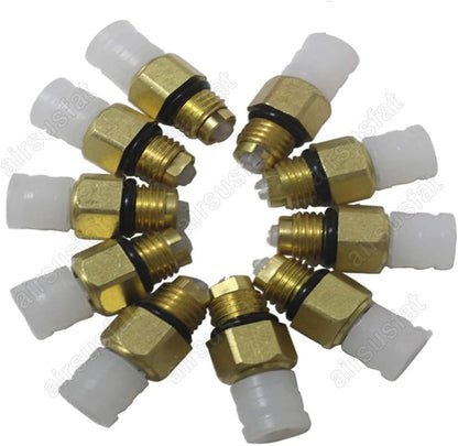 ya 10 9.16 baidi 10 PCS M8 for for Benz W220 W221 W164 W211 AIR SUSPENSION VALVE CONNECTOR FITTING