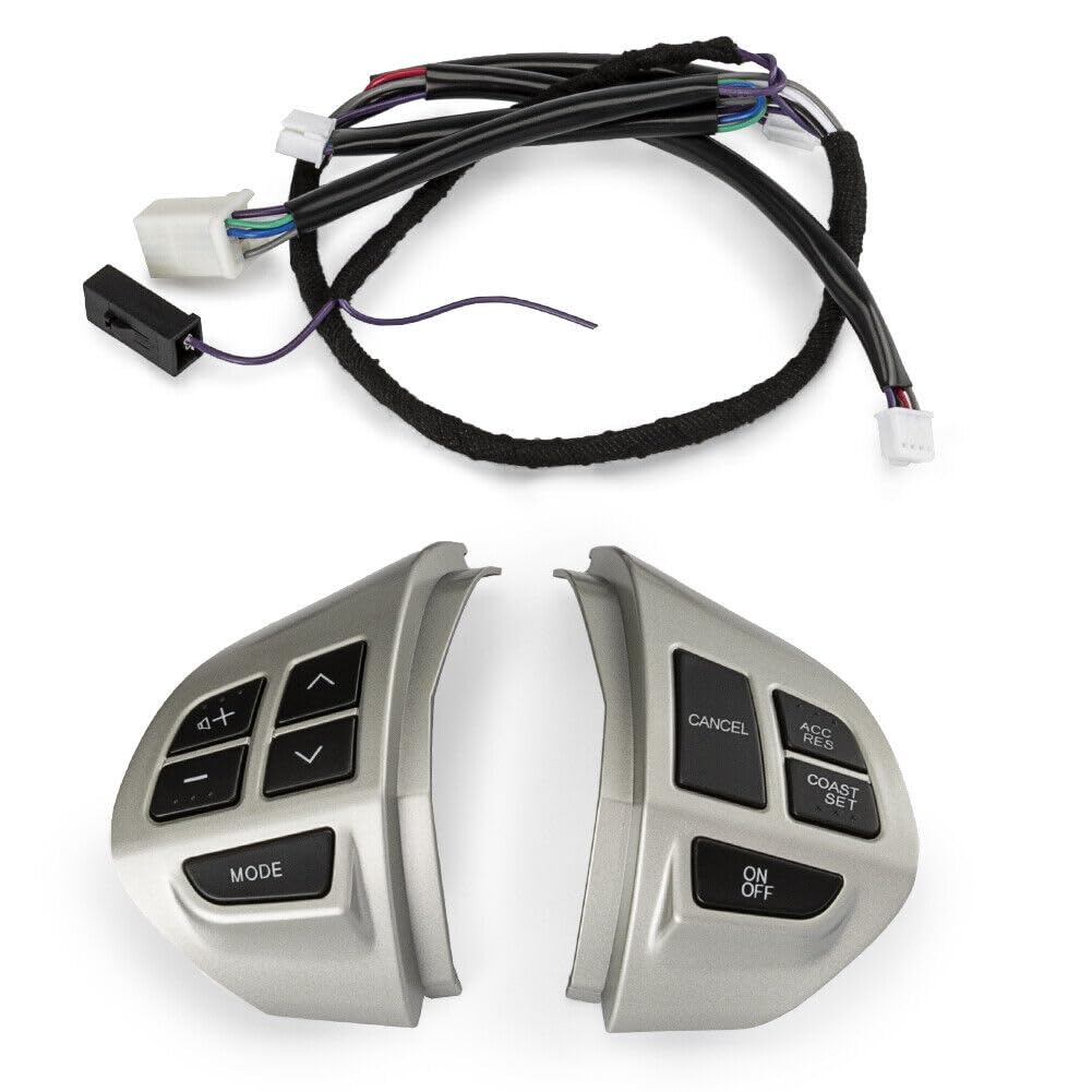 ya 5 8.24 baidi 2X for Mitsubishi Montero/Lancer/ASX Radio Volume Steering Wheel Control Switch