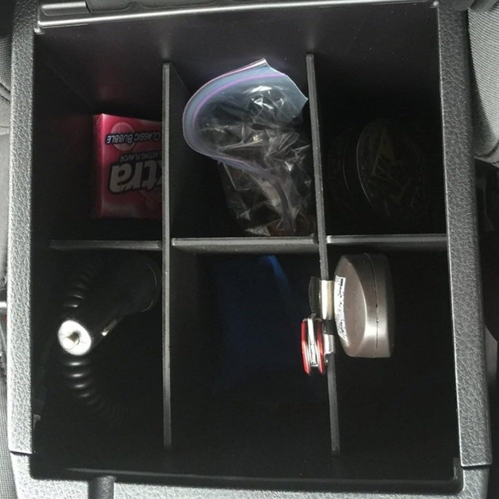 ya 5 8.10 Storage Box Partition Organizer for Car Center Console Vehicle