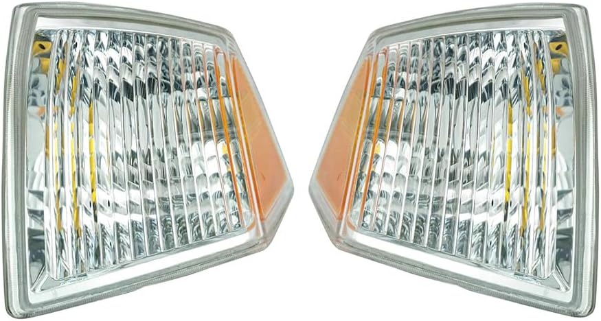 ya 6 8.14 2x Front LH & RH Turn Signal Light Indicator Lamp Fits For Compass 2007-2010