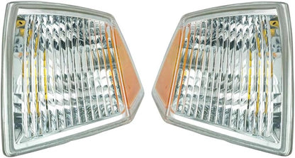 ya 6 8.14 2x Front LH & RH Turn Signal Light Indicator Lamp Fits For Compass 2007-2010