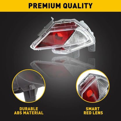 ya 2 8.15 Suitable for 2016 and 2017 for Toyota RAV4 rear bumper reflector stop light LH right grip 2 sides