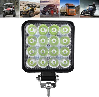 ya 13 9.15 baidi 48W 16LED Work Light Bar Flood Light Driving Fog Lamp For Car/Trunk SUV Off-Road